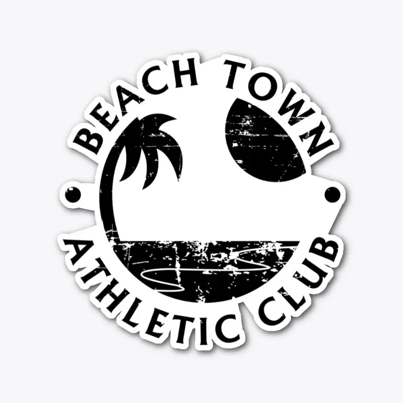 Beach Town Sticker 